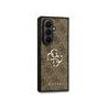Guess PU 4G Metal Logo Case for Samsung Galaxy Z Fold 7 / Brown
