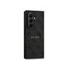Guess PU Leather 4G Colored Ring Magnetic Case for Samsung Galaxy Z Fold 7 / Black