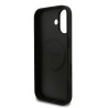 Guess PU Leather 4G Colored Ring MagSafe Case for iPhone 17 / Black