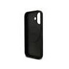 Guess PU Leather 4G Colored Ring MagSafe Case for iPhone 17 / Black