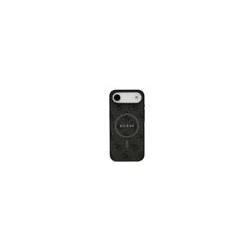 Guess PU Leather 4G Colored Ring MagSafe Case for iPhone Air / Black