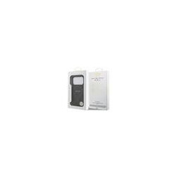 Guess PU Leather 4G Colored Ring MagSafe Case for iPhone 17 Pro / Black