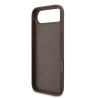 Guess PU Leather 4G Colored Ring MagSafe Case for iPhone Air / Brown