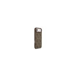 Guess PU Leather 4G Colored Ring MagSafe Case for iPhone Air / Brown