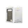 Guess PU Leather 4G Colored Ring MagSafe Case for iPhone Air / Brown