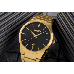 Skmei 9140GDBK Men's Watch / black-gold