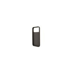 Guess PU Leather 4G Colored Ring MagSafe Case for iPhone 17 Pro Max / Brown