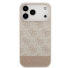 Guess PU 4G Stripe Case for iPhone 17 Pro Max / Pink