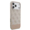 Guess PU 4G Stripe Case for iPhone 17 Pro Max / Pink
