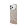 Guess PU 4G Stripe Case for iPhone 17 Pro Max / Pink