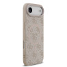 Guess PU Leather 4G Colored Ring MagSafe Case for iPhone Air / Pink
