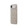 Guess PU Leather 4G Colored Ring MagSafe Case for iPhone Air / Pink