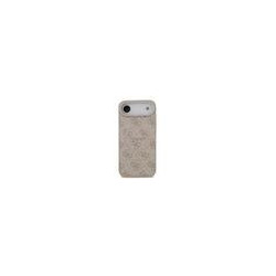 Guess PU Leather 4G Colored Ring MagSafe Case for iPhone Air / Pink