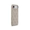 Guess PU Leather 4G Colored Ring MagSafe Case for iPhone Air / Pink
