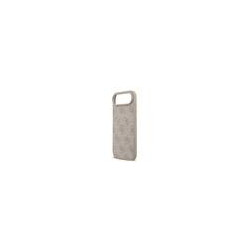 Guess PU Leather 4G Colored Ring MagSafe Case for iPhone Air / Pink