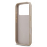 Guess PU Leather 4G Colored Ring MagSafe Case for iPhone 17 Pro / Pink