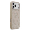 Guess PU Leather 4G Colored Ring MagSafe Case for iPhone 17 Pro Max / Pink