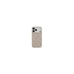 Guess PU Leather 4G Colored Ring MagSafe Case for iPhone 17 Pro Max / Pink