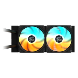 GIGABYTE GAMING 240 Procesorius Universalusis skystinis aušintuvas 12 cm Juoda