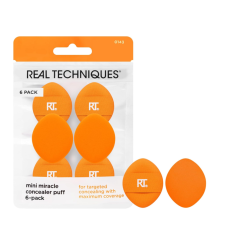 Real Techniques Mini Miracle Concealer Puff 6 Pack