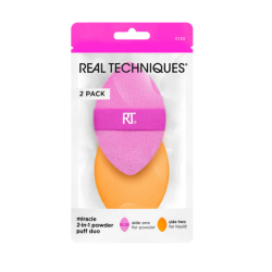 Real Techniques Miracle 2-in-1 Makeup Powder Puff Duo