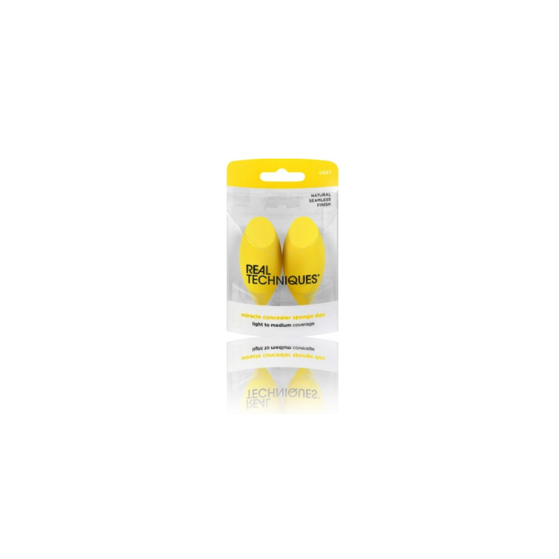 Real Techniques Miracle Concealer Sponge Duo Makeup Sponge