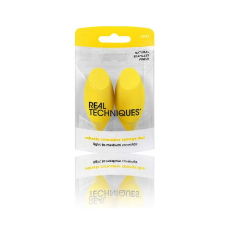 Real Techniques Miracle Concealer Sponge Duo Makeup Sponge