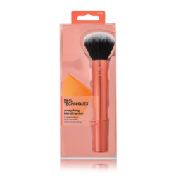 Real Techniques Everything Blending Duo Makeup Tools Set (Brush + Sponge)