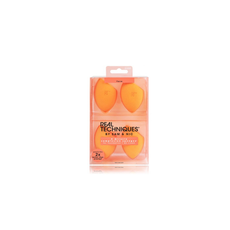 Real Techniques Miracle Complexion Sponges 4 pcs Makeup Sponges