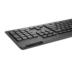 HP Business Slim v2 Smartcard Keyboard klaviatūra Namams / biurui USB Juoda