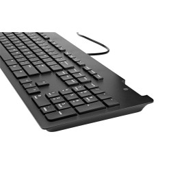 HP Business Slim v2 Smartcard Keyboard klaviatūra Namams / biurui USB Juoda