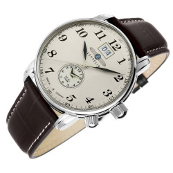 ZEPPELIN LZ127 Graf Zeppelin Dual Time Men’s Watch 7644-5