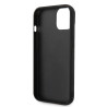 Karl Lagerfeld Quilted Puffy Ikonik Logo Case for iPhone 14 Plus / black