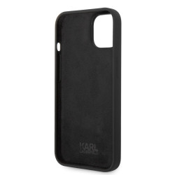 Karl Lagerfeld Liquid Silicone Choupette Case for iPhone 14 Plus / Black