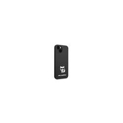 Karl Lagerfeld Liquid Silicone Choupette Case for iPhone 14 Plus / Black
