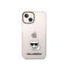 Karl Lagerfeld Choupette Logo Case for iPhone 14 Plus / pink