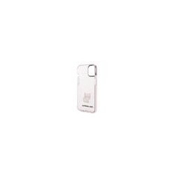 Karl Lagerfeld Choupette Logo Case for iPhone 14 Plus / pink