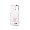 Karl Lagerfeld Choupette Logo Case for iPhone 14 Plus / pink