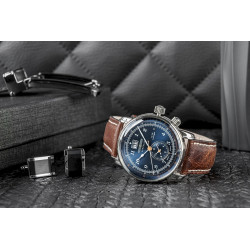 ZEPPELIN LZ126 Los Angeles Men's Watch 8644-3 / silver