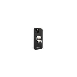 Karl Lagerfeld PU Saffiano Karl Head Case for iPhone 14 Plus / Black