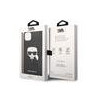 Karl Lagerfeld PU Saffiano Karl Head Case for iPhone 14 Plus / Black