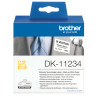 Brother DK-11234 etiketė spausdinimui Balta Lipni spausdintuvo etiketė