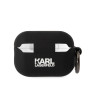 Karl Lagerfeld 3D Logo NFT Karl Head Silicone Case for AirPods Pro 2 / Black
