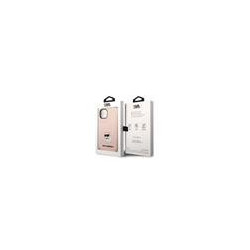 Karl Lagerfeld Liquid Silicone Choupette NFT Case for iPhone 14 Plus / Pink