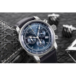 ZEPPELIN 100 Yahre 7680-3 Men’s Watch / silver