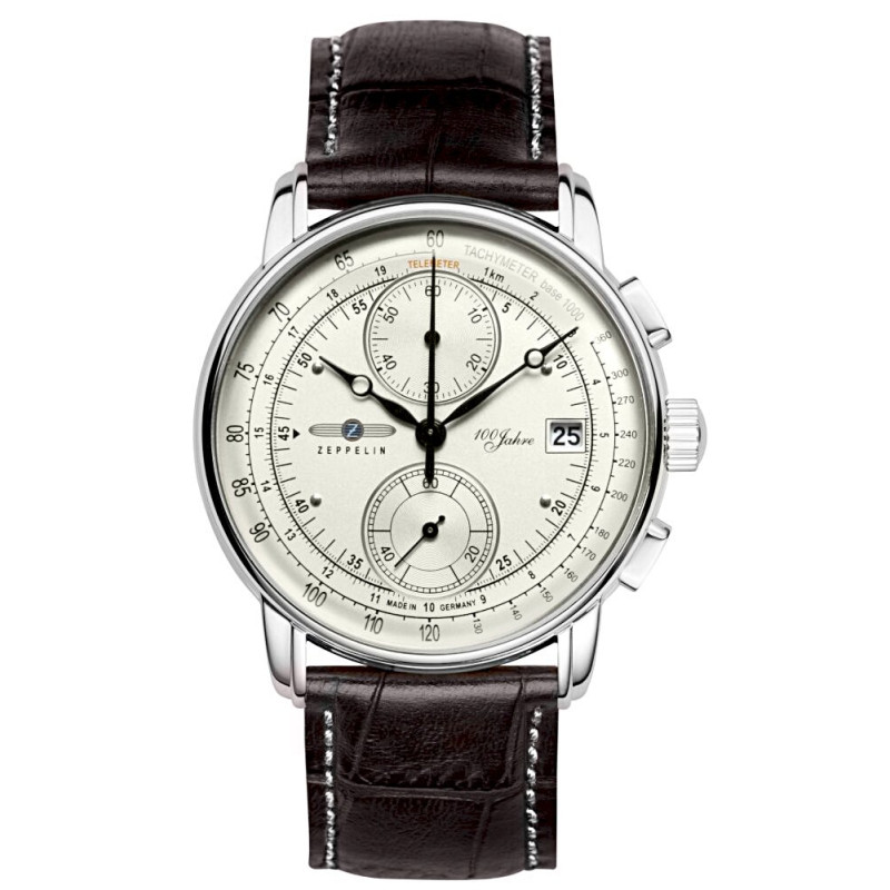 ZEPPELIN 100 Yahre Chronograph Men's Watch 8670-1 /