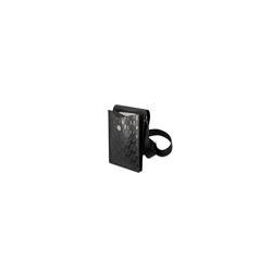 Karl Lagerfeld Saffiano Monogram Wallet Phone Bag / black