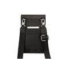Karl Lagerfeld Saffiano Monogram Wallet Phone Bag / black