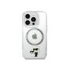 Karl Lagerfeld IML Karl and Choupette MagSafe Case for iPhone 13 Pro / transparent