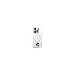 Karl Lagerfeld IML Karl and Choupette MagSafe Case for iPhone 13 Pro / transparent